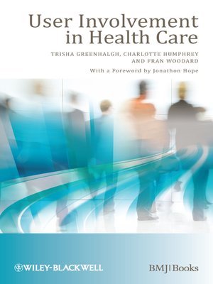 cover image of User Involvement in Health Care